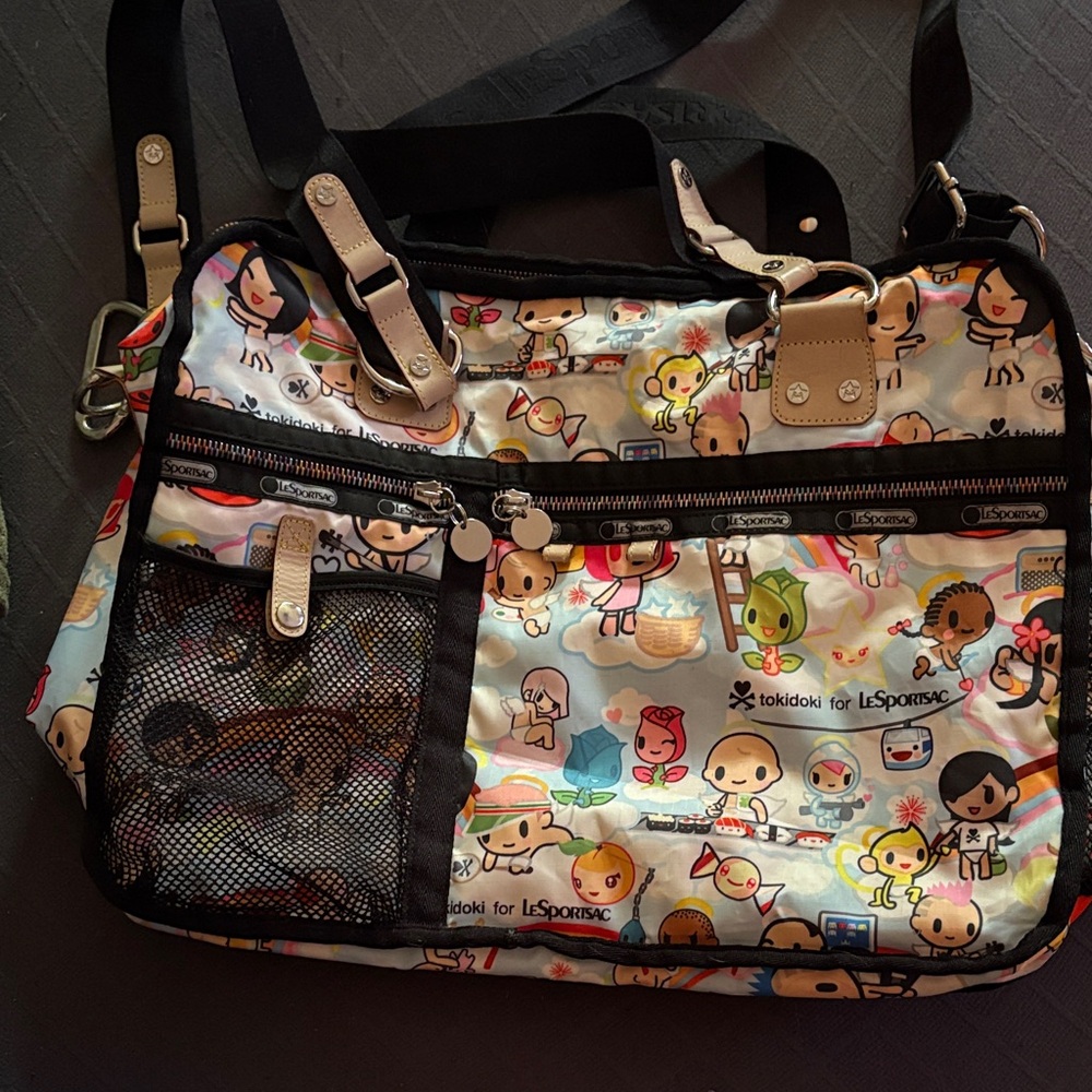 ULTRA RARE tokidoki for LeSportsac travel bag